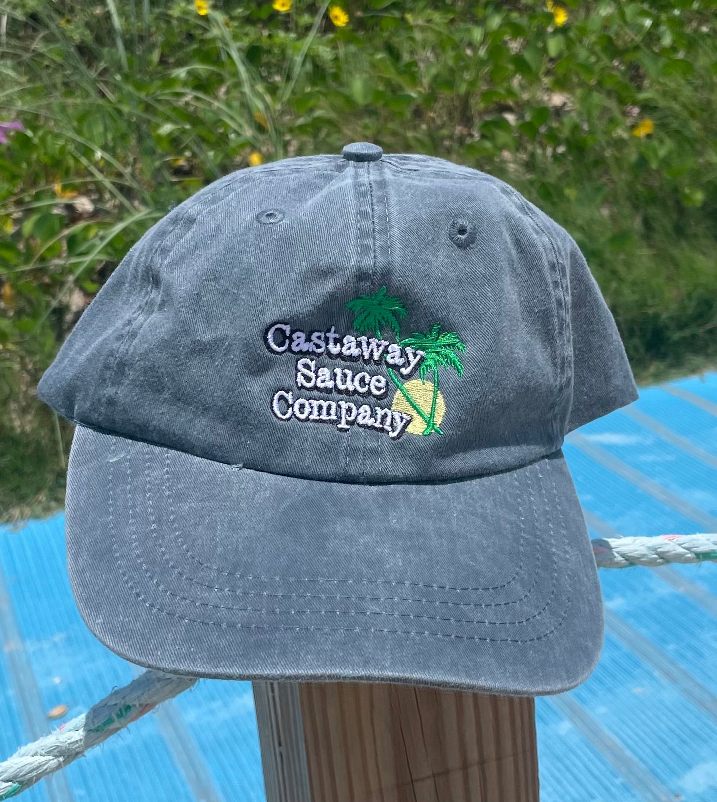 Castaway hat- Distressed dusty gray
