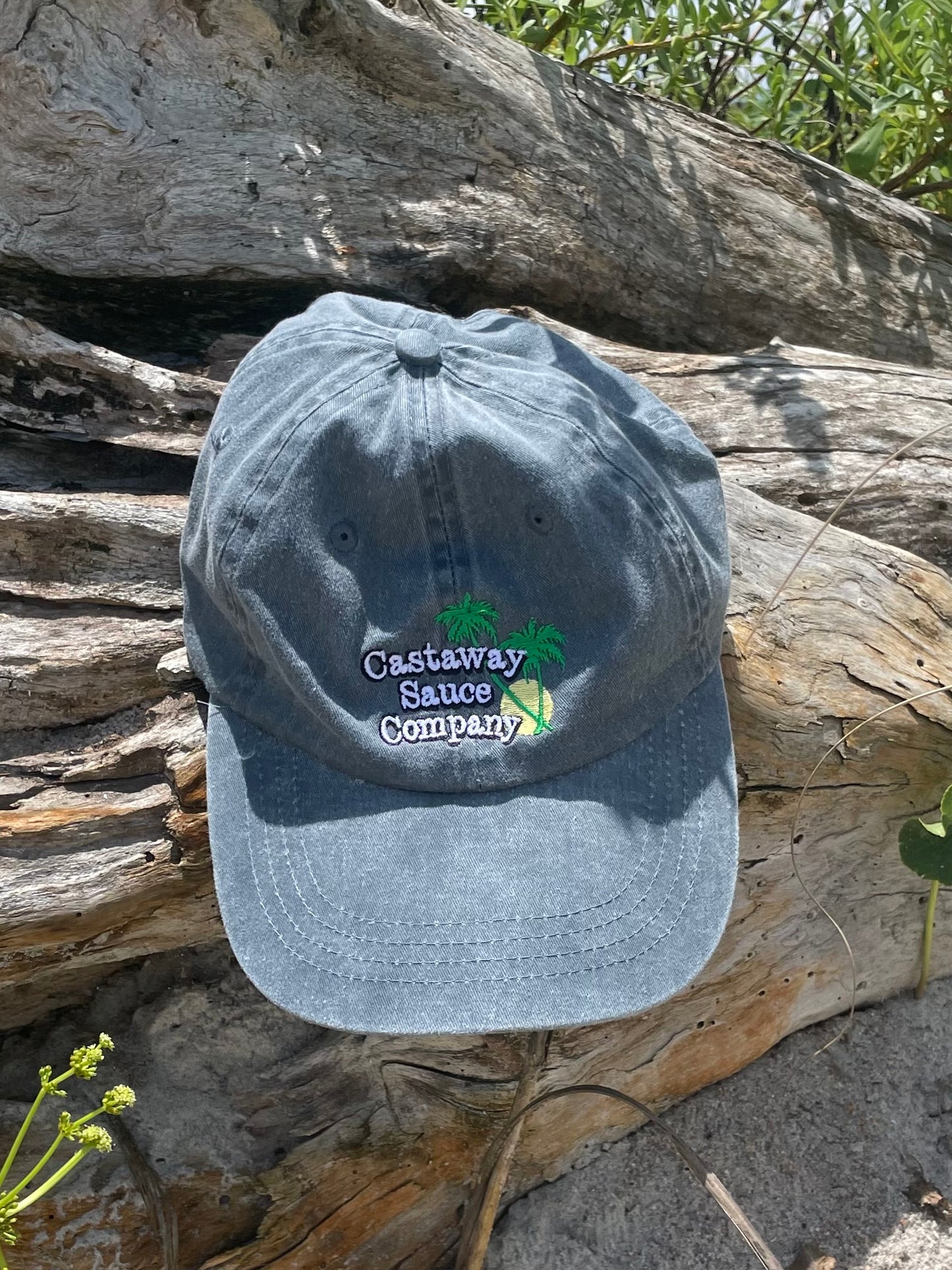 Castaway hat- Distressed dusty gray