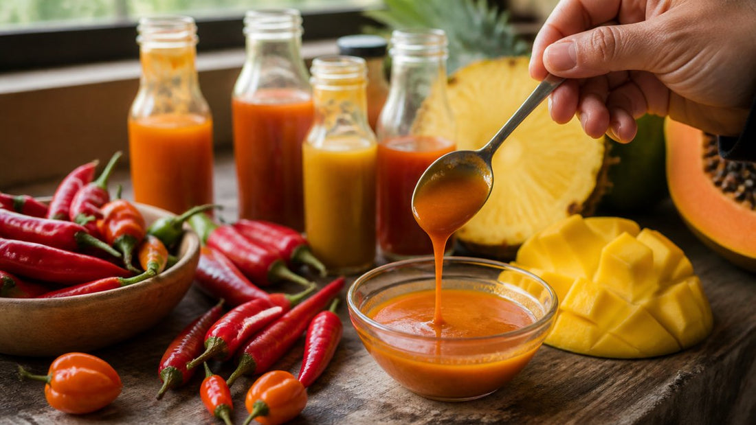 Balance Heat and Fruitiness in Hot Sauce